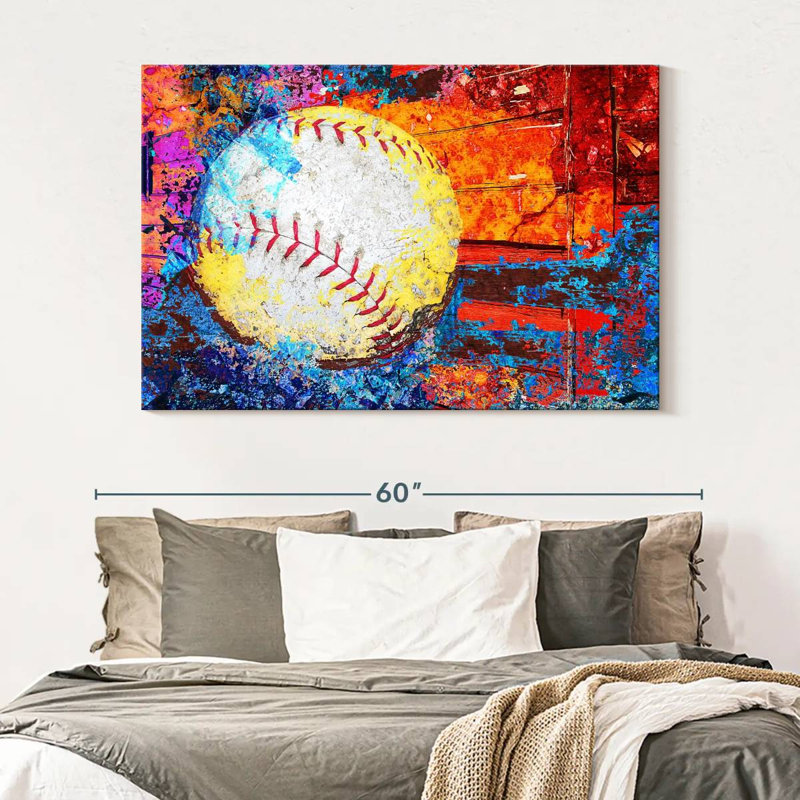 Sireci Baseball Energy, 34" H x 51" W