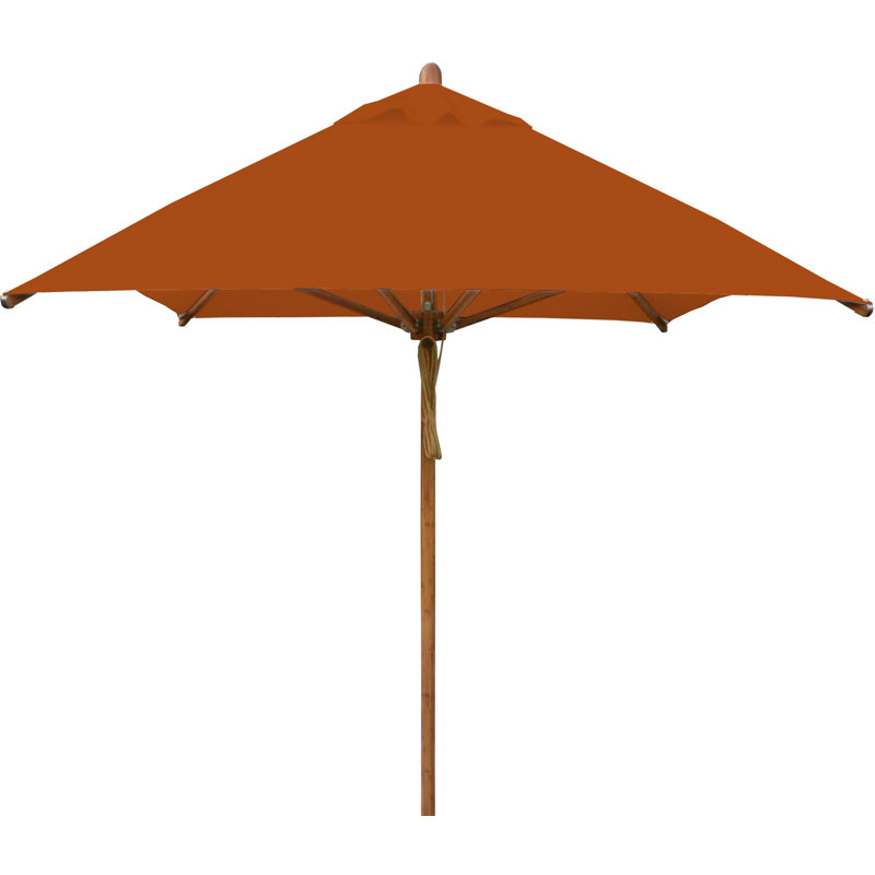 Parasol de marché rectangulaire 10 pi x 7 pi Wallenstein, Terra Cotta