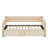 Twin Size Upholstered Daybed With Pop Up Trundle-2101504240