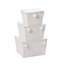 JVL Plastic Decorative Basket