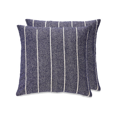 French Stripe Pillow Cover Only- Set Of 2