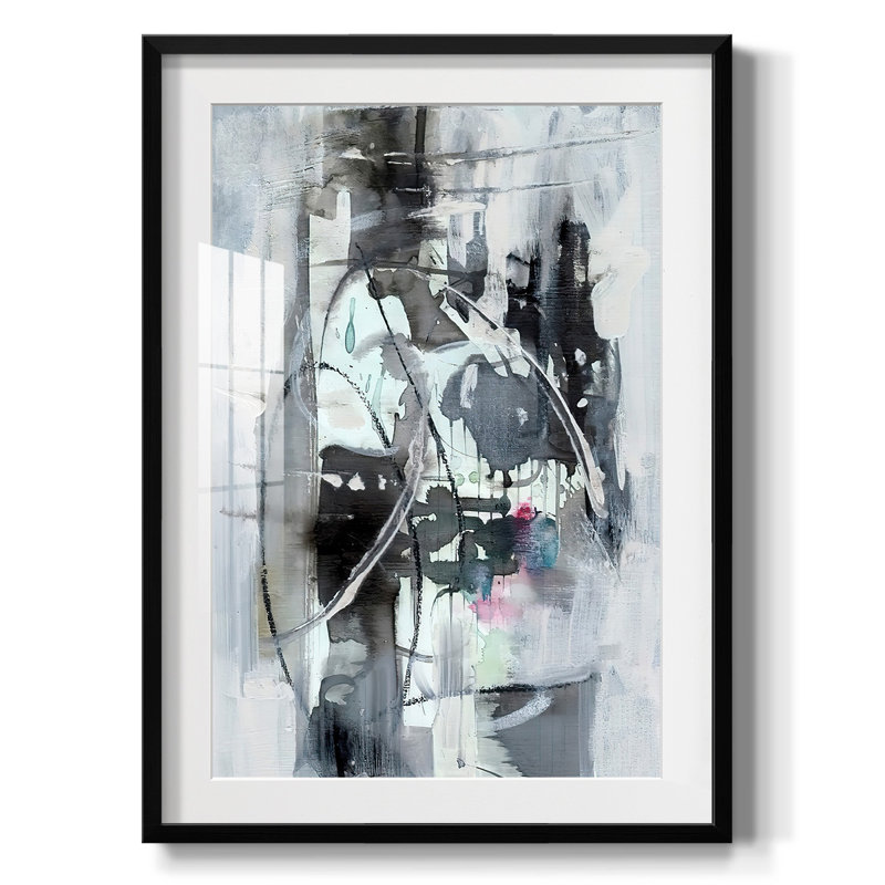 Indian Lore I - Impression encadrée, 25.5" H x 17.5" W, Noir
