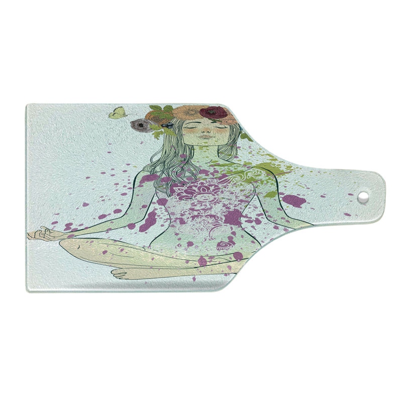 Multicolore planche à découper Ambesonne