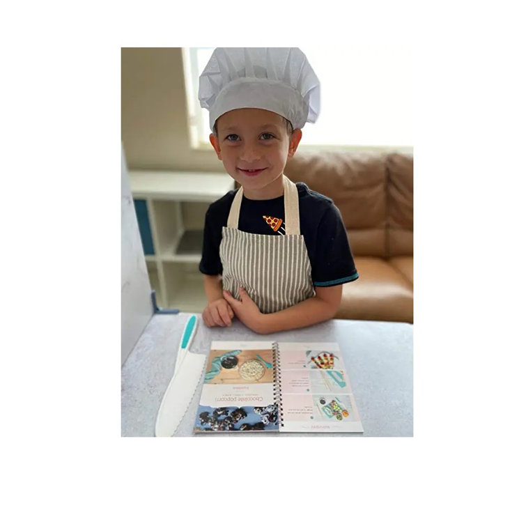 Tovla Jr. Kids Cooking Utensils Set - 4-Piece Kids Kitchen Tools