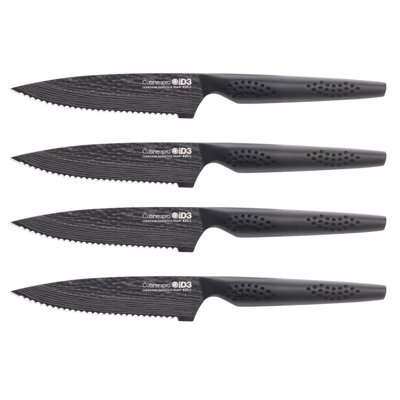 Cuisine::pro® iD3® BLACK SAMURAI   Steak Knife Set 4 Piece
