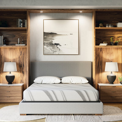 Matelas ferme en mousse à mémoire de forme - Nl 8 po, favorise la relaxation des muscles 8 po en mousse gélifiée, améliore l'efficacité du système immunitaire pendant le sommeil