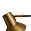 Lampe murale pivotante - Laiton brossé, à brancher, gradateur-2052690570