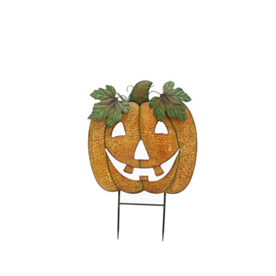 Piquet de jardin en métal Pumpkin