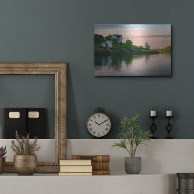 Winston Porter 'Morning At Squirrel Point' by Rick Berk Metal Wall