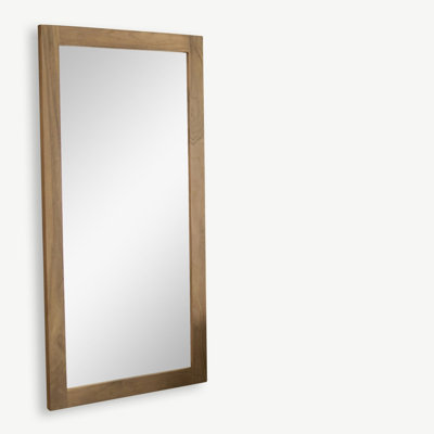 Bahya Rectangle Solid Wood Mirror