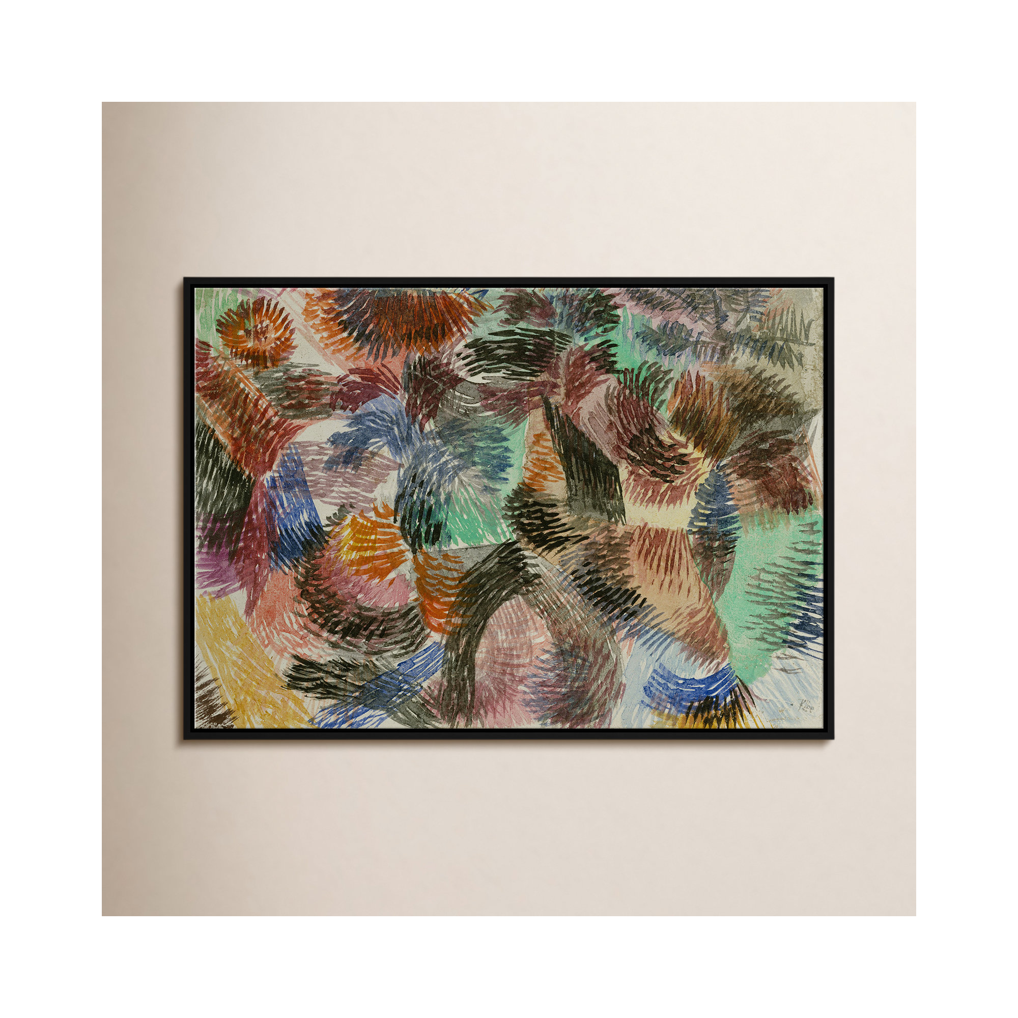 Crosshatch In Color