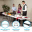 Table pliante portative 96 po-53881581