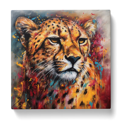 Cheetah Expressionism - No Frame Print