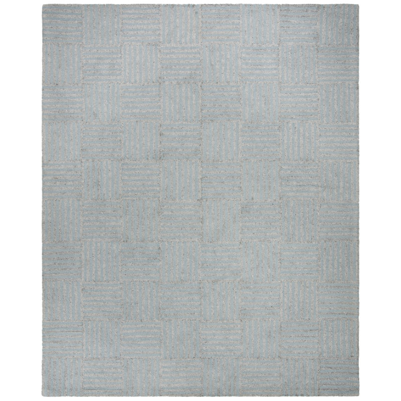 Stockton Hand Tufted Performance Striped Rug, Rectangle 4' x 6'