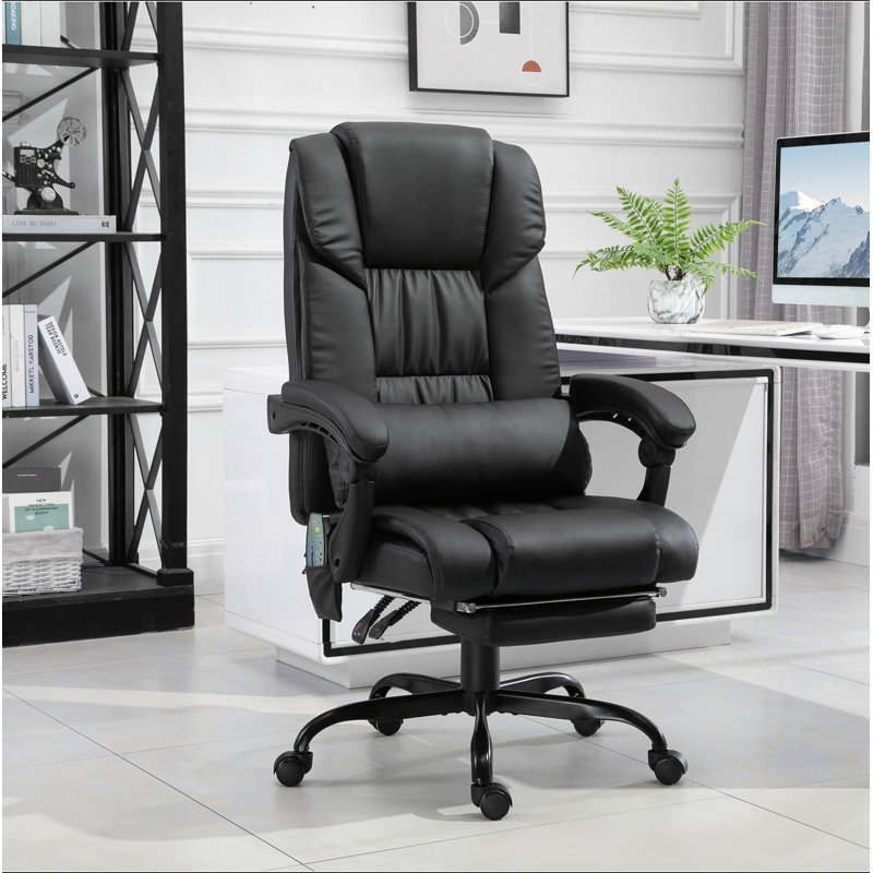 Chaise de bureau Vinsetto, Noir