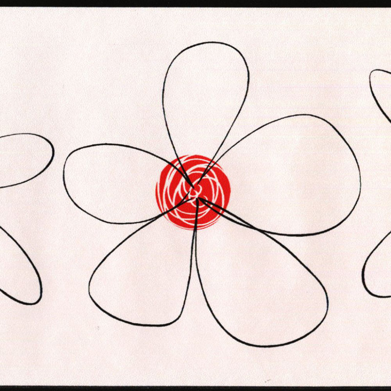 Papier peint floral