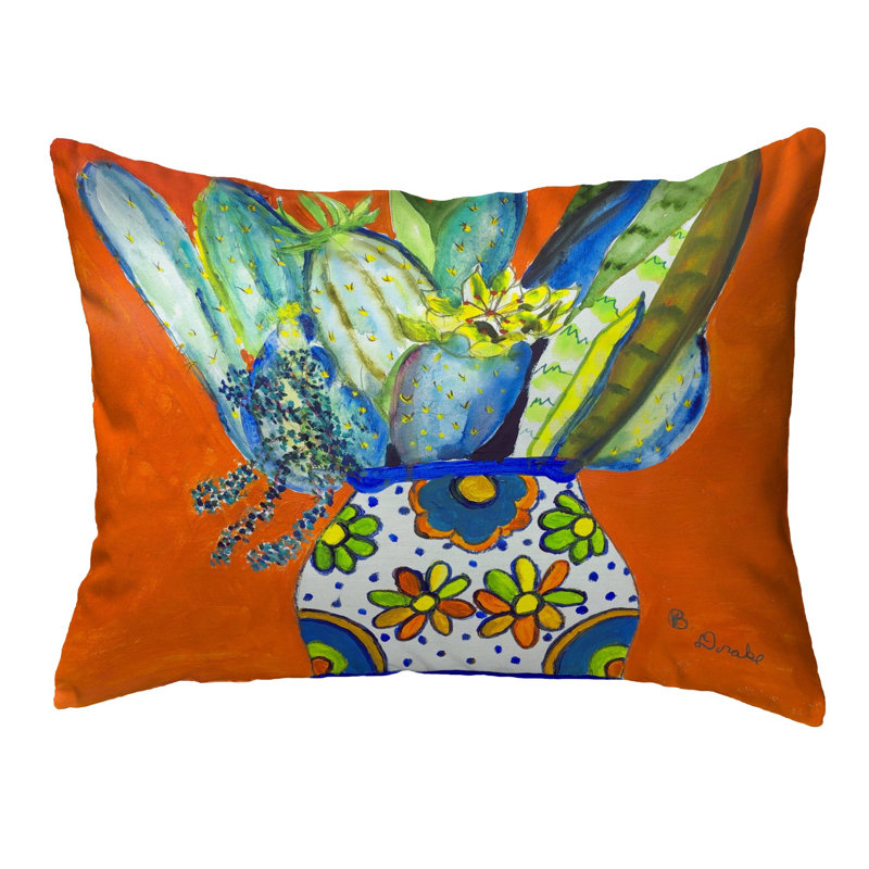  Housse et insert de coussin rectangulaire d'extérieur Noncorded, 11 po x 14 po