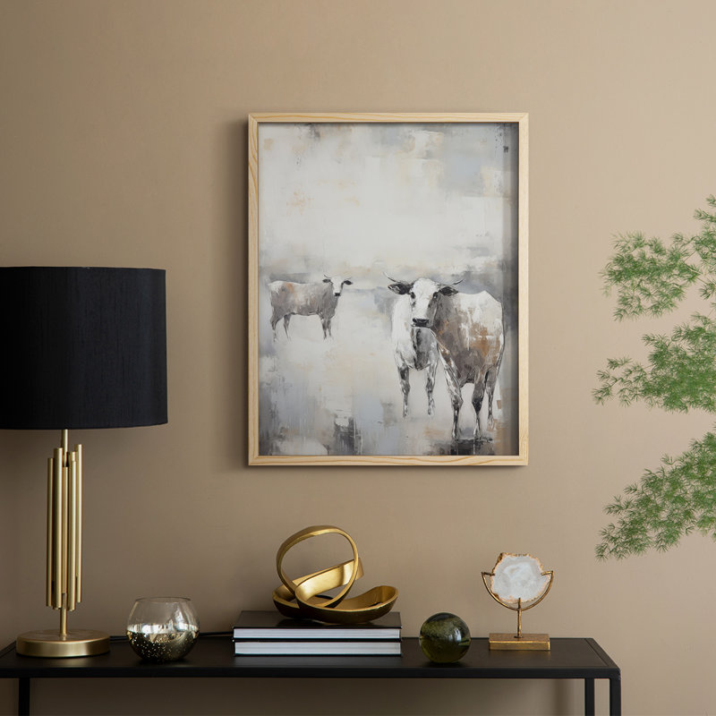 ANIMALS Series CCLXV, reproduction encadrée - bois massif, H 21 po x l 17 po