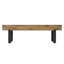 Banc de 59 po en bois pour la chambre à coucher à l'extrémité du lit, bancs de table de cuisine d'intérieur de ferme, banc à chaussures moderne polyvalent pour entrée, naturel-1848415559