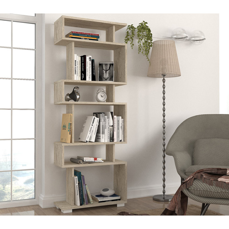 Baugus 165cm H x 60cm W Standard Bookcase