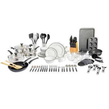 Iris USA, Inc. 6 Pieces Aluminum Non Stick Cookware Set (Set of 6) 596706
