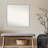 Hera Chrome Bathroom Vanity Non-Beveled Wall Mirror-430057286
