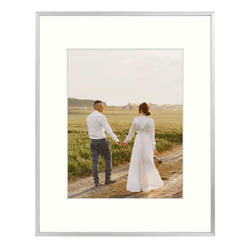 Cadre photo Benoite, Argent