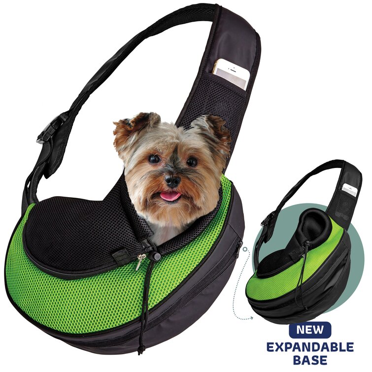 Katziela Angret Expandable Sling Pet Carrier for Small Dog, Cat and Puppy