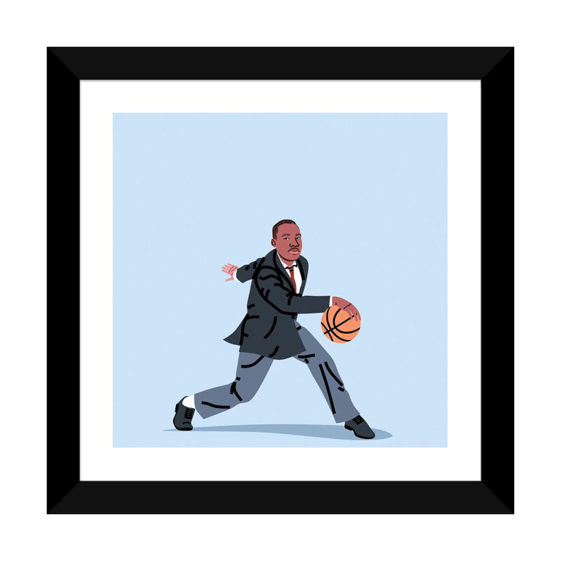 «Balling Martin» par Elad Shagrir - impression, H 16 po x l 16 po x p 1 po