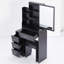 Petit meuble-lavabo avec tabouret rembourré American Large-497336776