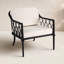 Chaise de patio avec coussins Sunbrella Whalen