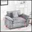 Canapé simple Cloud, canapé modulaire moderne, coussin double couche confortable, tissu chenille respirant, idéal pour le salon et l’appartement.-233075247