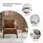 Mid-Century Modern Keever Upholstered Lounge Arm Keever With Iron Frame And Thicker Cushion