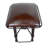 Classico Upholstered Counter Stool with Metal Frame-1986556544