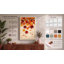 Falling Autumn Leaves Japandi - Wrapped Canvas-1530905907-1530905913