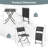 Luice 2 - Person Patio Dining Set with Square Table-891631979