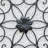 23"D Traditional Floral Iron Scroll Outdoor Wall Decor