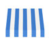 Bright Blue/White Stripe