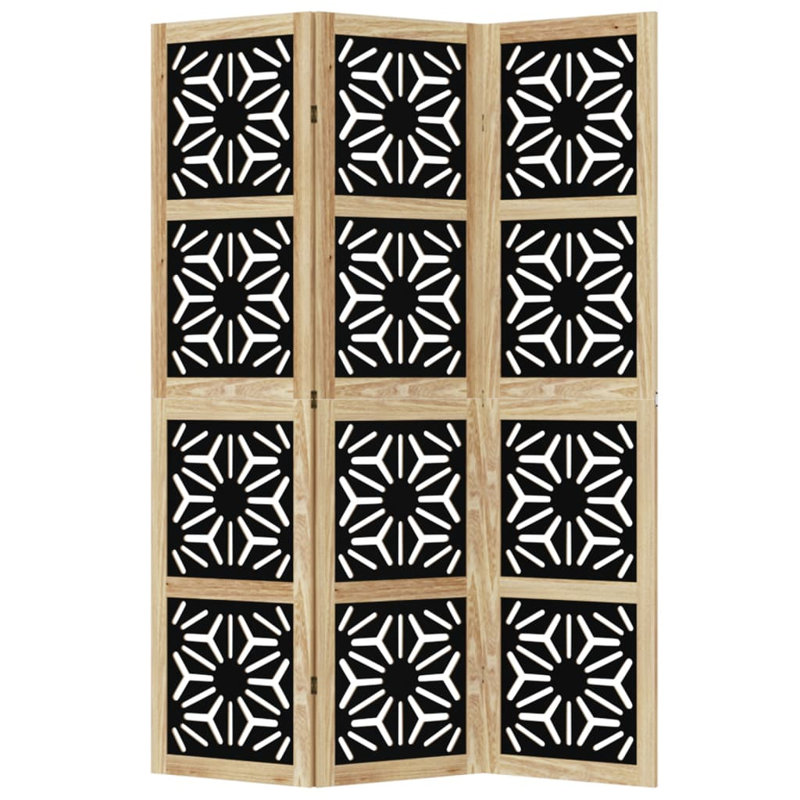 105cm W x 160cm H 3 - Panel Folding Room Divider