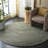 Glamour Hand Tufted Wool; Viscose; Cotton Abstract Indoor Rug-1735094974