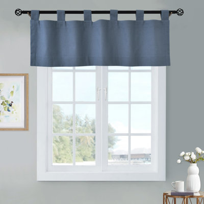 Mcgowen 40" Insulated Solid Color Curtain Valance