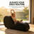 Graycie Upholstered Faux Leather Chaise Lounge for Yoga - for Stretching, Relaxation, Exercise & More