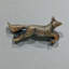 Antique Bronze Running Fox Knob