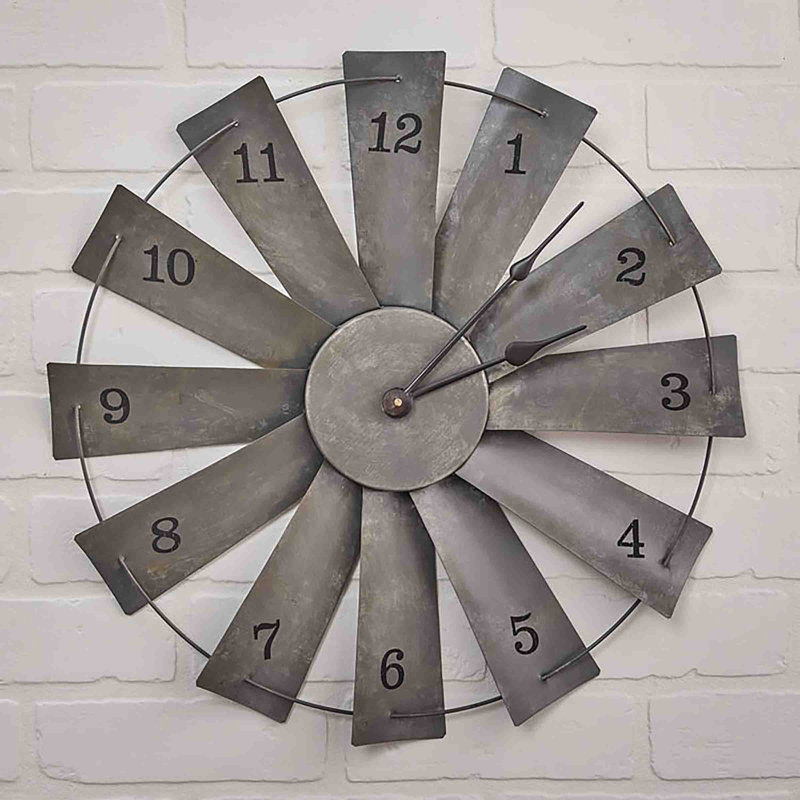 Ambresha Metal Wall Clock