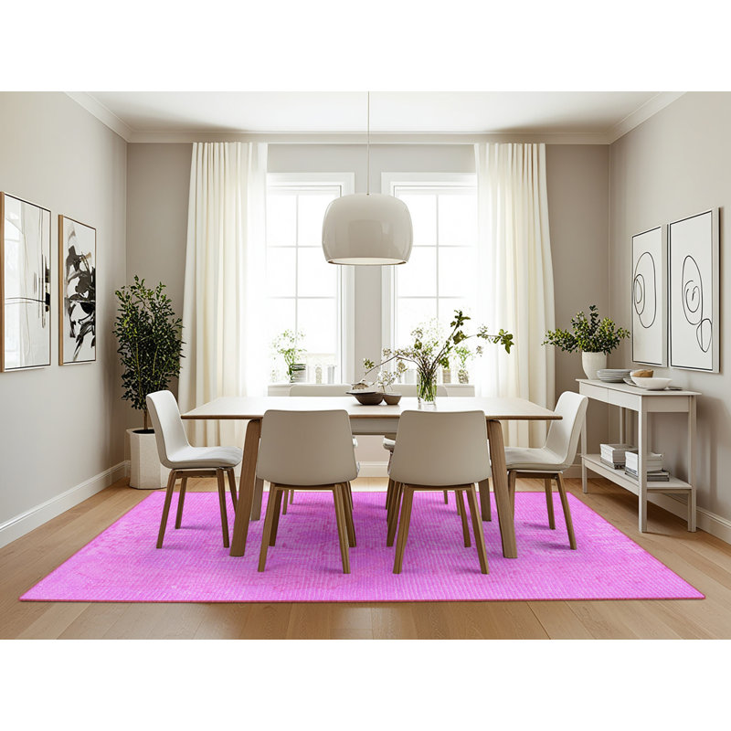 Tapis mauve Denice, Rectangle 7 pi x 10 pi