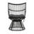 High-back Patio Lounge Chairs, Pe Rattan Iron Boho Patio Home