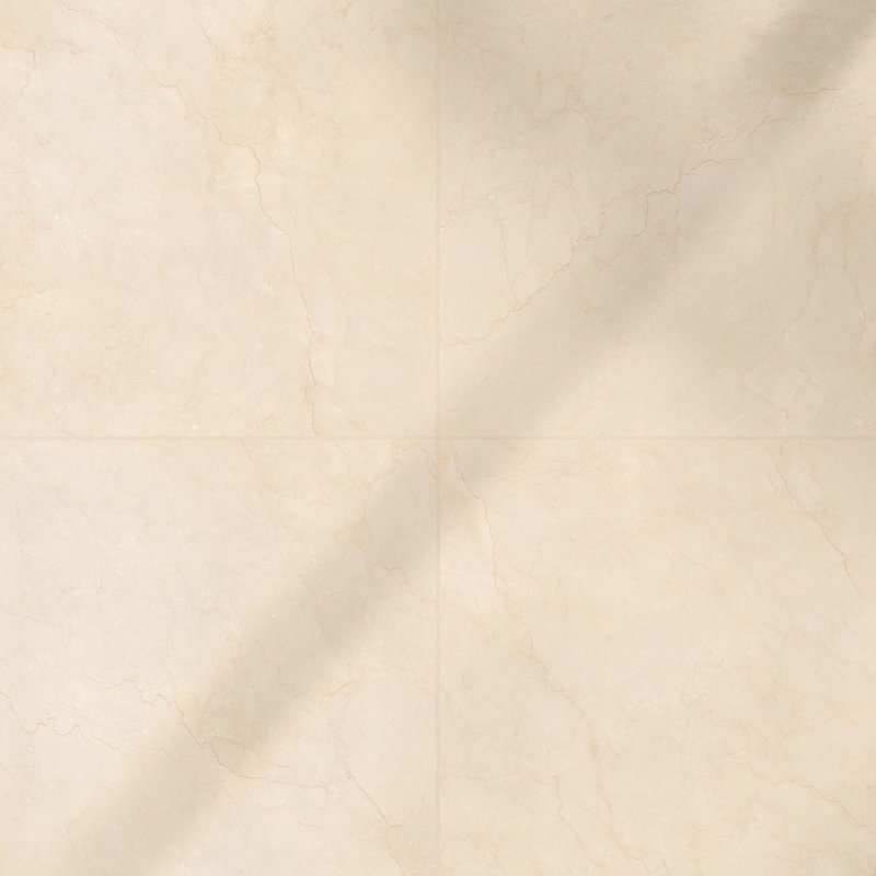 Marfil Polished 24x24 Stone Look Rectified