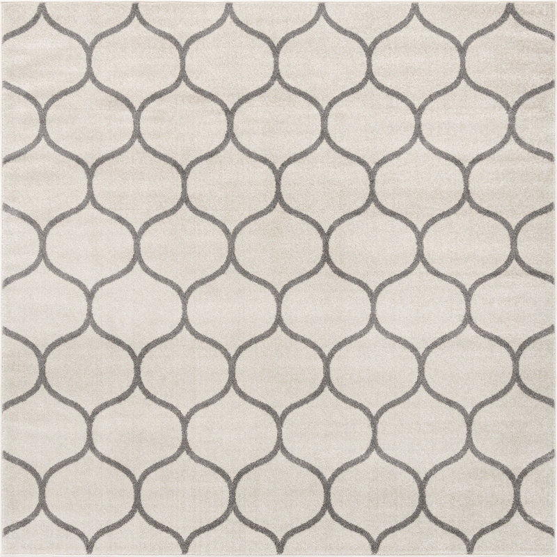 Tellaro Abstract Indoor Rug, Square 7'10"