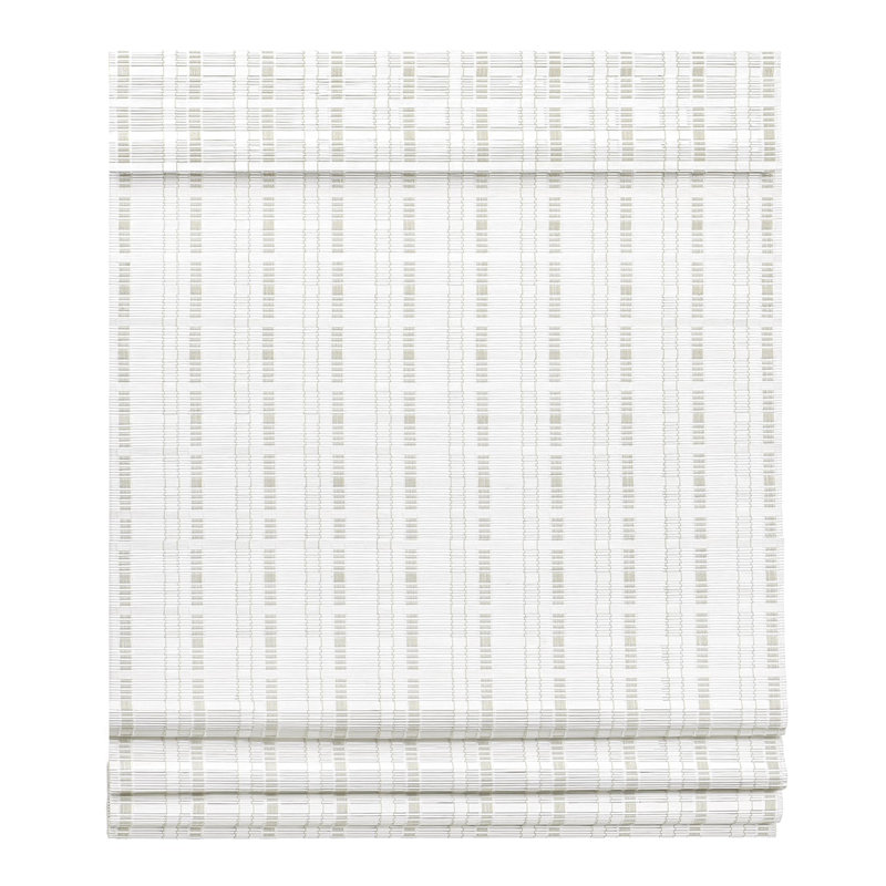 Bamboo Roman shade, 23"W x 60"L