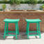 Tabouret de comptoir de cuisine Backless-778717215-773046084